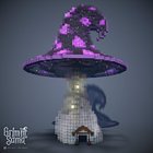 A big mushie I built to cover a disc farm!