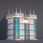 Here are four simple / compact sci-fi homes I’ve made recently.