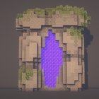 overgrown nether portal design