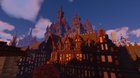 Sunset over ValnyFrost Castle