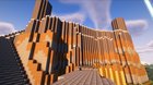 Unsure about the polished basalt in the build - how can I separate the castle's walls from the mountain?