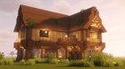 My first finished attempt at a medieval house :)