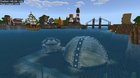 Built a cool underwater dome. What should i make inside it? i was thinking a marine lab... (Approx. 31 diameter inside, smaller room is the metro room)