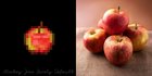 i tried to texture a 'realistic beauty standards' apple for my resource pack