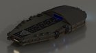 (WIP) Here is an update of the aircraft carrier spaceship I'm currently working on. It will carry some fighters and bombers. What do you think?