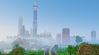 Skyline of city build