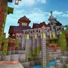A bridge in my black stone town! (Edited, no shaders)