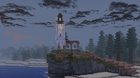 Made a little lighthouse on a survival server