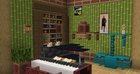 Bambou blocks make for a great wall!