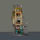 urban building inspired by alariko