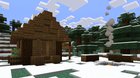 Built a cozy log cabin as a starter base in my new hardcore world. Thoughts?