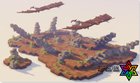 these winged eels are called rakk, and they are from the borderlands franchise (made using chisel&bits and it also took a month to create)