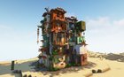 [different-medium ref] Stacked Buildings