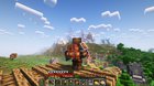 A beautiful sight to behold. Day 8 on my modded hardcore world