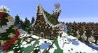 A gingerbread house made with All The Mods 6 in creative. (with the help of Celtixel)