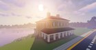 A Greek Revival house I just built, took a little longer than I thought.