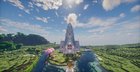 Yet another church and a cenotaph. Photon shaders.
