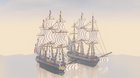 French and British napoleonic era ship of the line. Favorite build I've made so far!