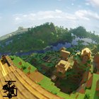 Made a render of a Minecraft world!