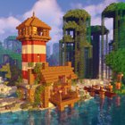 A 1.18 survival jungle build i made. Stay safe out there!