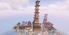Posting my Demon Slayer Themed Base build in a realm i been working on and off for a year now bc if i wait until i finish it I might not upload for another year. Video link in comments, I take horrible pics. (not a city tho, its all my base, i need a lot of buildings to store all my things u see...)