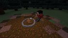A campfire made out of armor stands