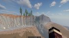 Been trying to finish this cliff for a while now, specifically the water fall any ideas are welcome. (megabuild/nature)
