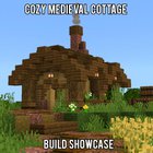 Cozy medieval cottage. This is a showcase of a medieval cottage I created. I think it came out quite nice and looks aesthetically beautiful! What do you think?