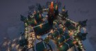 My surivival city on top of a hill