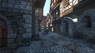 A few of the new town I'm building (using Conquest Reforged modpack).