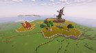 On my way to wheat island on the server