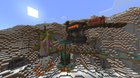 Update on my tower castle. I made a flying purple magical tower and a dungeon like Temple