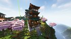 A Japanese pagoda used as a library.