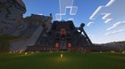 Dwarven base entrance on friends SMP