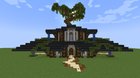 Futuristic Styled Overgrown Colony Base w/interior