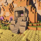 Made an Amethyst Temple on a server I play on