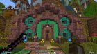 Buildings and towns on my survival world.
