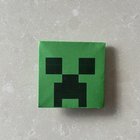 “Exploding” Creeper Birthday invites I created for my 6 year old