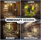 Here are some themed Mineshaft designs I created!
