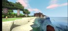 Finally bought minecraft pe :) Here's my starter base in my friends server