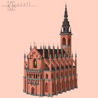 Built a brick church inspired by churches in Copenhagen and Pollenzo