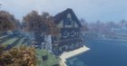 Survival base I made in Realms