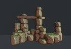Tall rocks III -terrain practice
