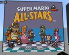 Super Mario All Stars: Start Screen.