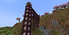 A cherry blossom village I made (based on Japanese architecture):