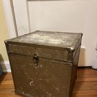 I’ve had this chest since 2008, but my mom and I painted it in the style of a Minecraft chest today! 