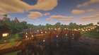Here's a my Dark Oak Bridge!