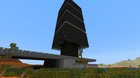 Cyberpunk/brutalist city: first building nearly done
