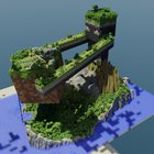 Created a giant Enderman island for the latest version.