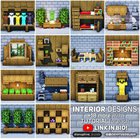 Here are a bunch of Interior Designs I created with u/Cryptozoologyy! (tutorial vid with all 32 designs in comments)